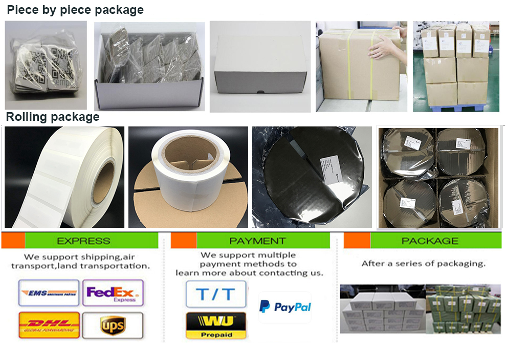 RFID Label package and shipping 