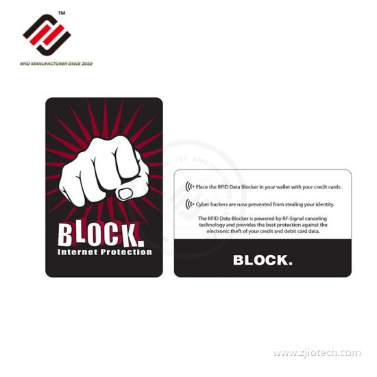 Custom RFID Blocking Card With Logo