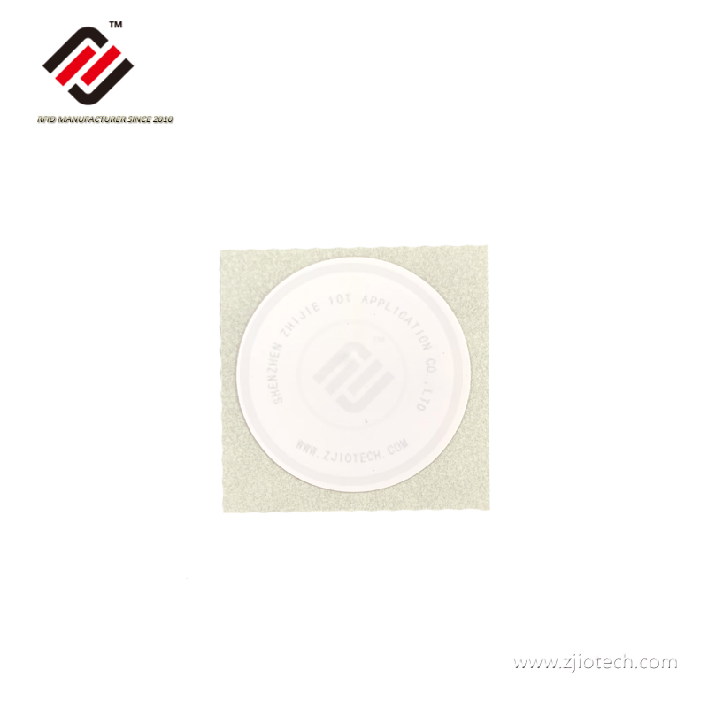 Adesivo RFID de papel 13,56 MHz ISO14443A HF
