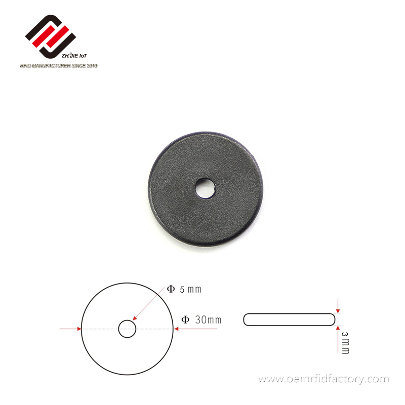 Fabricante de etiquetas RFID Hitag-S256 PPS na China