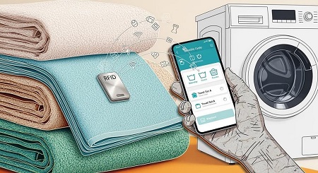 A etiqueta RFID para lavanderia está em alta na tecnologia de lavanderia em 2026?